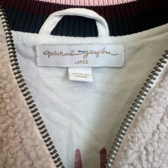 Spiritual Gangster Trust The Universe Sherpa Jacket - Picture 3 of 4